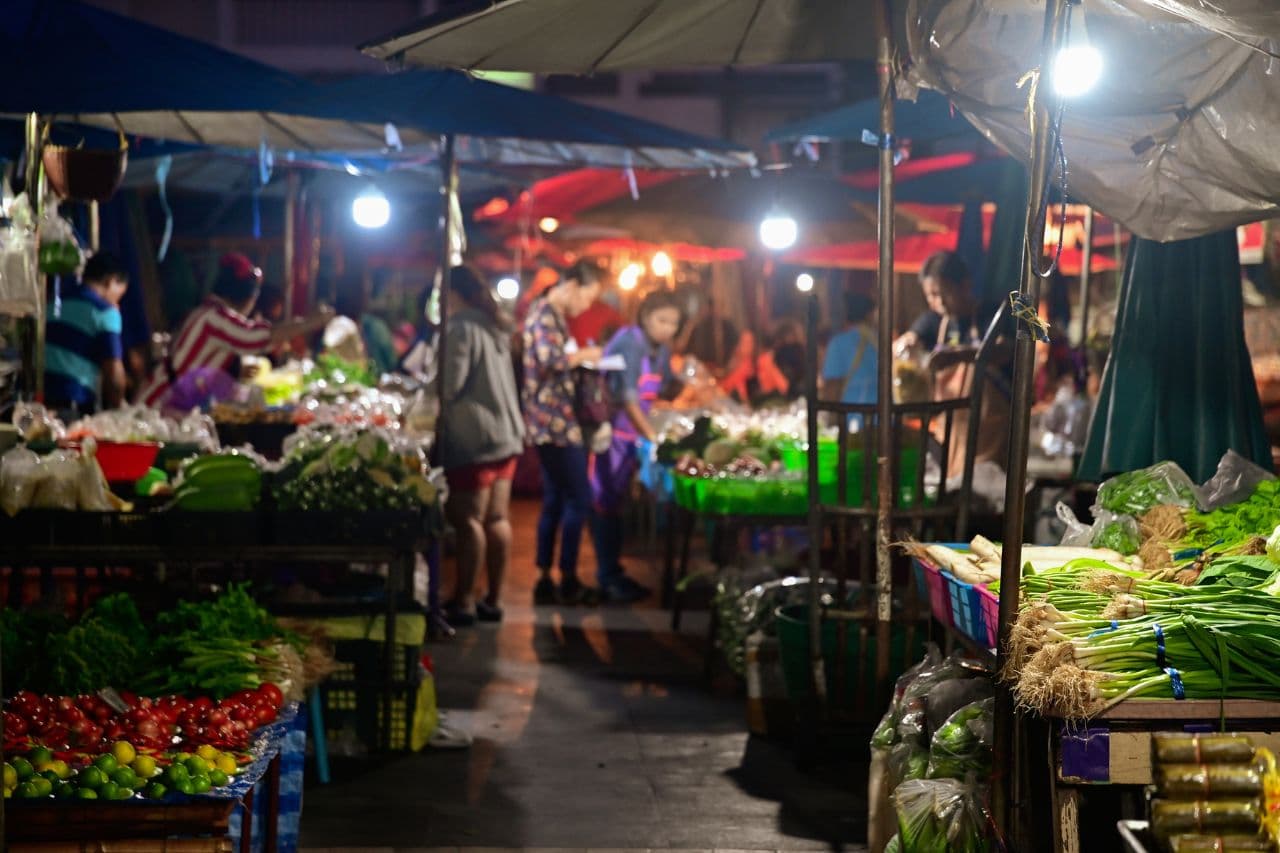 mercato fiori bangkok 